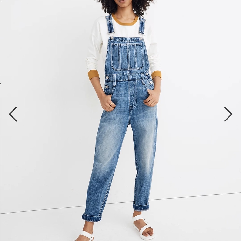 New Straight Leg Madewell Overalls